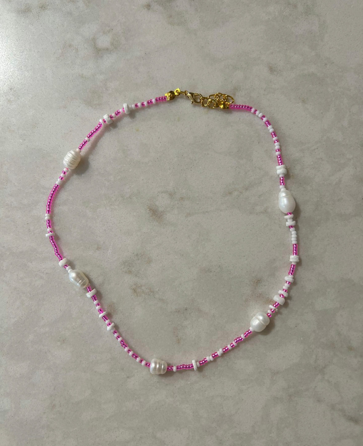 Pink Pearl Choker 💕