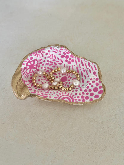 Oyster Jewelry Dish- Pink 🩷